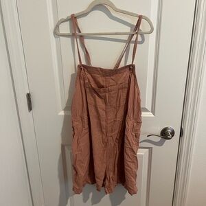 Old Navy Pink Overall Romper